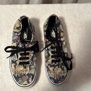 Vans Disney Villains Women 6 Men 4.5 Shoes Maleficent Ursula Cruella